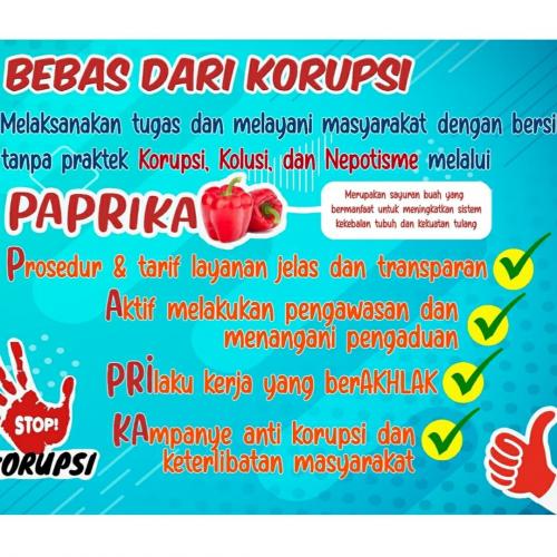 BEBAS DARI KORUPSI