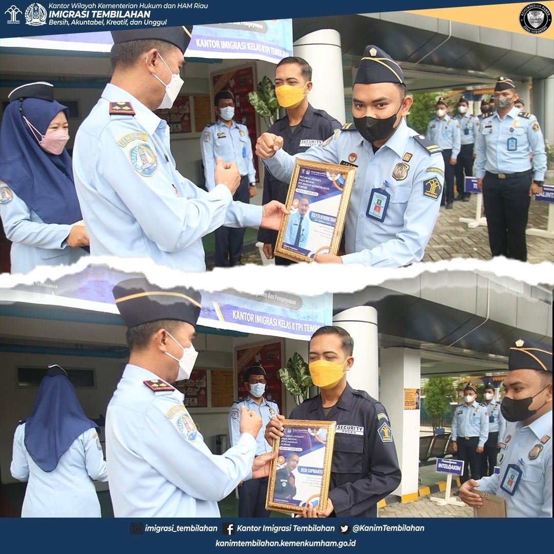 APEL PAGI DAN REWARD PEGAWAI PELAYANAN TERBAIK