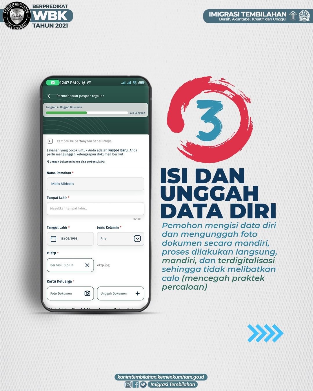 Mengapa buat paspor harus melalui aplikasi M-Paspor? 