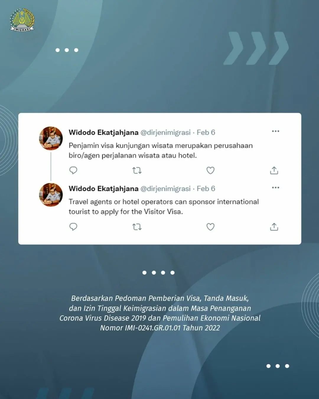 SIAPAKAH PENJAMIN DALAM VISA KUNJUNGAN WISATA?
