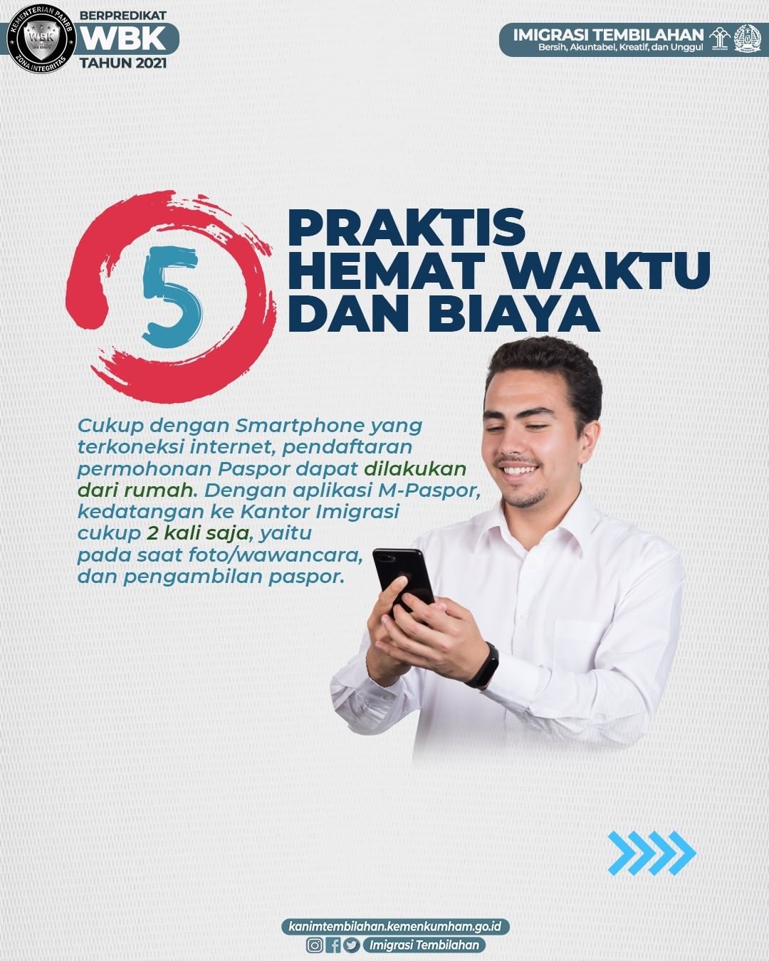 Mengapa buat paspor harus melalui aplikasi M-Paspor? 