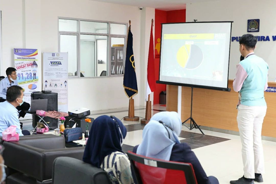 Peningkatan Budaya Pelayanan Prima bersama PT. Bank Negara Indonesia Cab. Tembilahan.