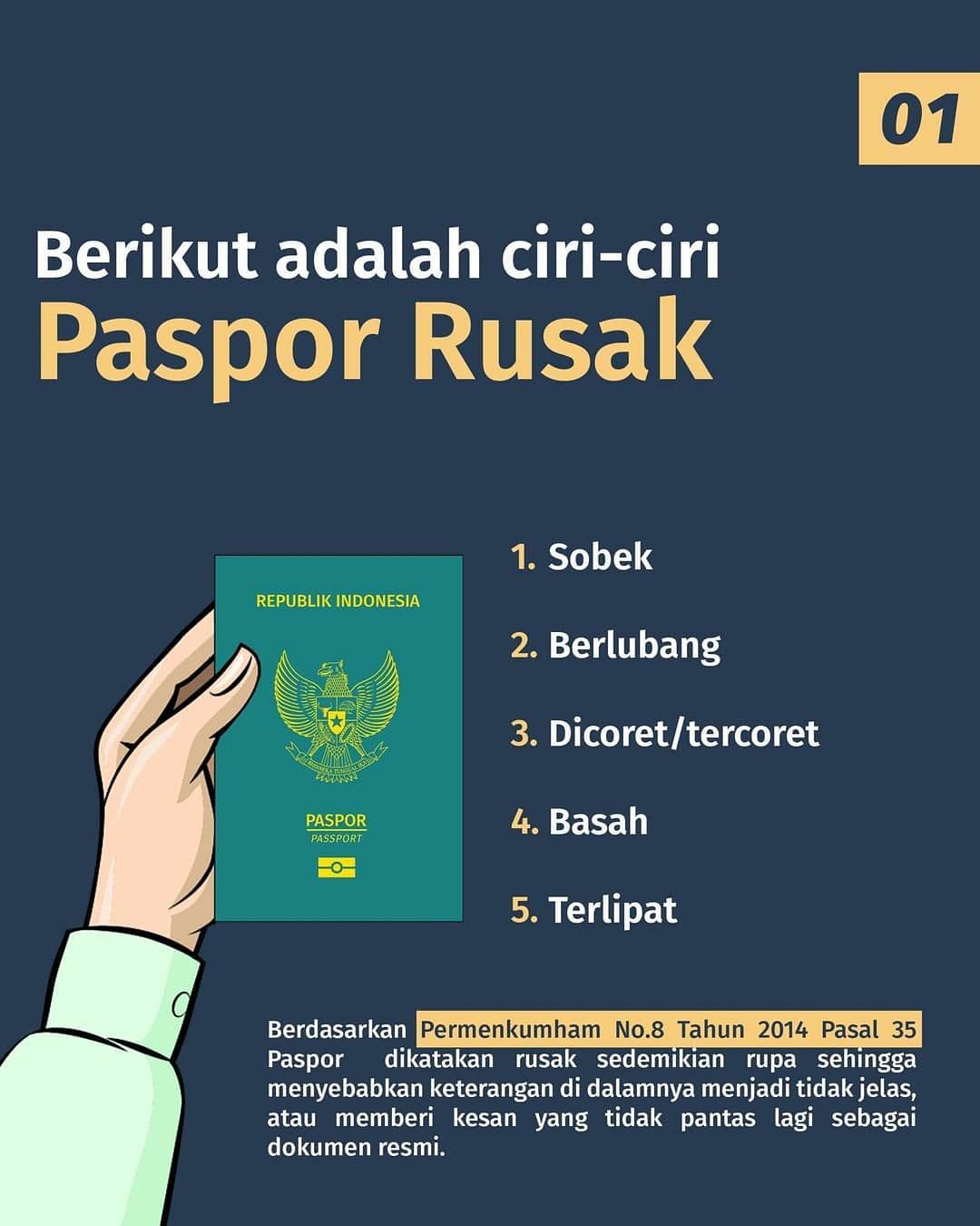 AYO JAGA PASPORMU JANGAN SAMPAI HILANG ATAU RUSAK