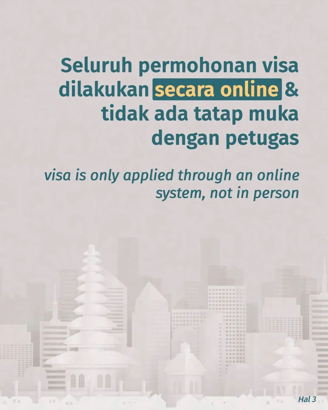 INGIN TINGGAL LEBIH LAMA DI INDONESIA? SILAHKAN APPLY ONSHORE VISA KLIK visa-online.imigrasi.go.id
