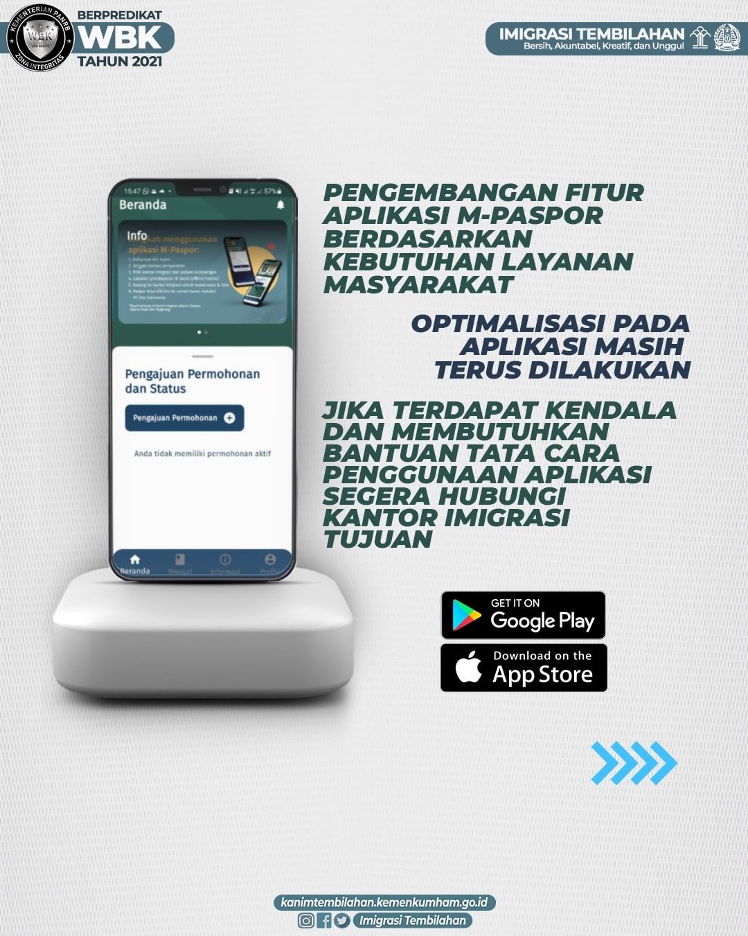 Mengapa buat paspor harus melalui aplikasi M-Paspor? 