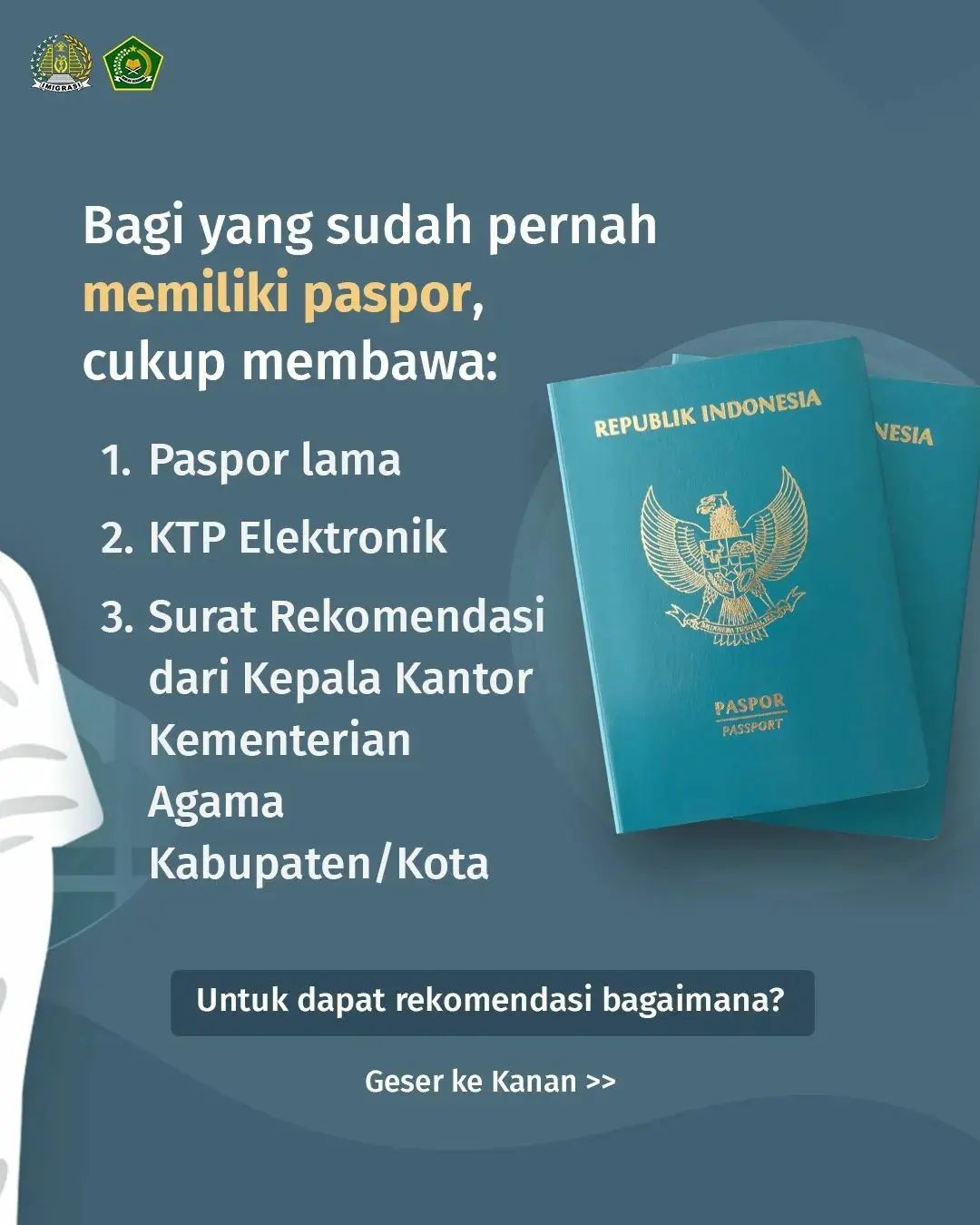 Apa saja berkas persyaratan yang harus dipersiapkan untuk membuat paspor?