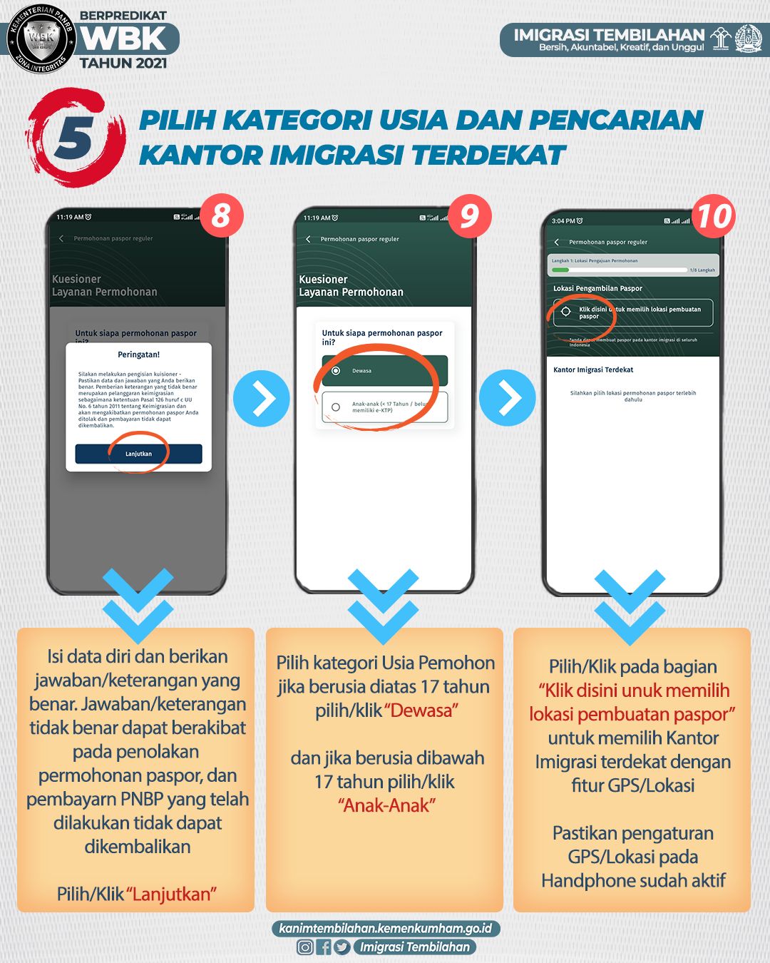 Berikut tata cara permohonan paspor melalui Aplikasi M-Paspor